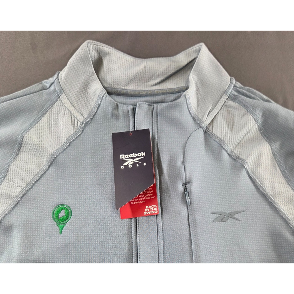 Reebok Golf Men’s 1/4 Zip Pullover Large Long Sleeve Shirt - NWT MSRP $75